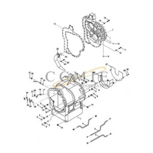 Kalmar 922297.0138 gear box transmission housing parts