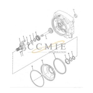 Kalmar 922297.0094 gear box transmission housing parts