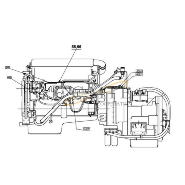 DRF450 A52950.0100 electrical system spare parts