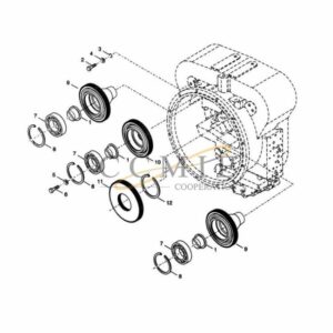 Kalmar 922297.0118 pump drive parts group spare parts