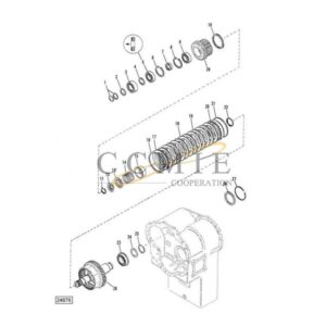 Kalmar 922297.0094 pump drive parts group spare parts