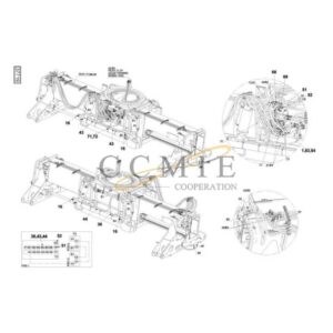 923853.0112 Kalmar hydraulic attachment spare parts