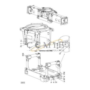 Kalmar 923853.0063 side shift carriage spare parts