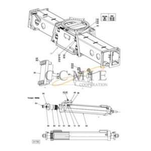 Kalmar 923853.0064 side shift carriage spare parts