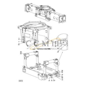 Kalmar 923853.0075 side shift carriage spare parts