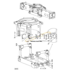 Kalmar 923853.0076 side shift carriage spare parts