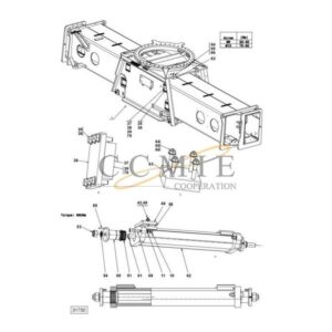 Kalmar 923853.0095 side shift carriage spare parts
