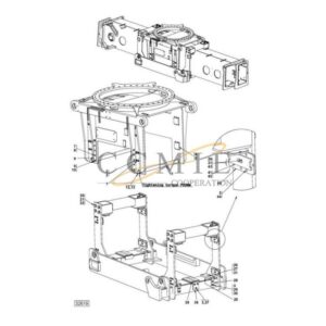 Kalmar 923853.0112 side shift carriage spare parts