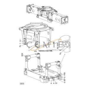Kalmar 923853.0120 side shift carriage spare parts