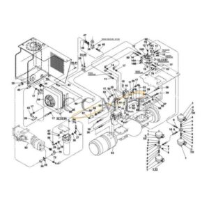 Kalmar A40396.0200 hydraulic brake system spare parts