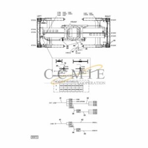 Kalmar 923853.0056 electric system top lift OHC spare parts