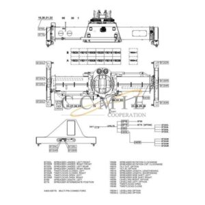 Kalmar 923853.0091 electric system top lift spare parts
