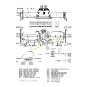 Kalmar 924015.0591 electric system top lift spare parts