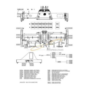 Kalmar 924015.0591 electric system top lift spare parts