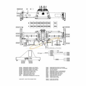 Kalmar 923853.0113 electric system top lift spare parts