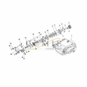 Kalmar 922473.0043 brake cylinder spare parts