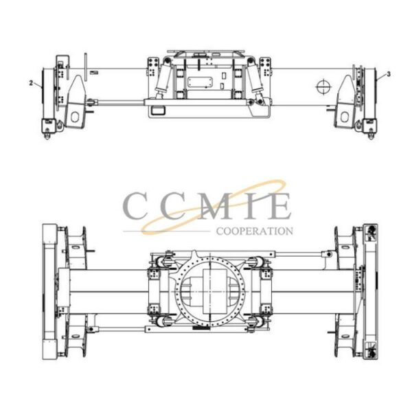 923855.1776 Kalmar reach stacker top lift spare parts