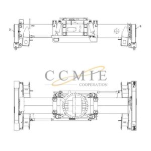 923976.2419 Kalmar reach stacker top lift spare parts