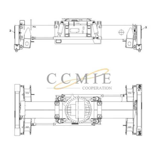 923976.2419 Kalmar reach stacker top lift spare parts