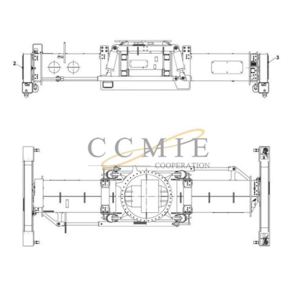 923976.2586 Kalmar reach stacker top lift spare parts
