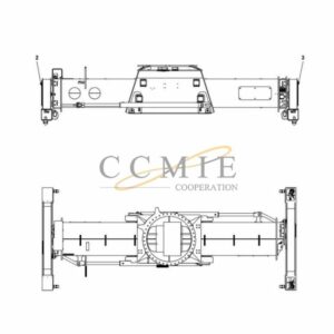 923976.2401 Kalmar reach stacker top lift spare parts