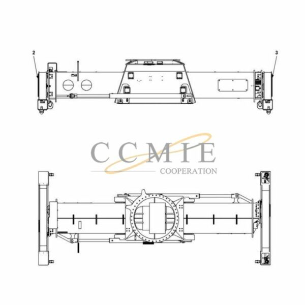 923976.2401 Kalmar reach stacker top lift spare parts
