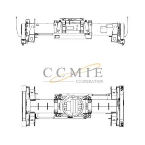 923976.2419 Kalmar reach stacker top lift spare parts