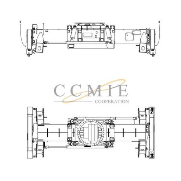 923976.2419 Kalmar reach stacker top lift spare parts