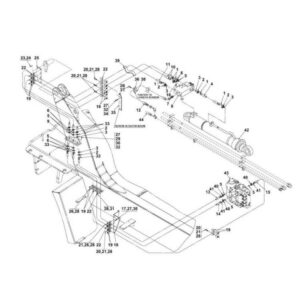 A40502.0200 Kalmar hydraulic protruding spare parts