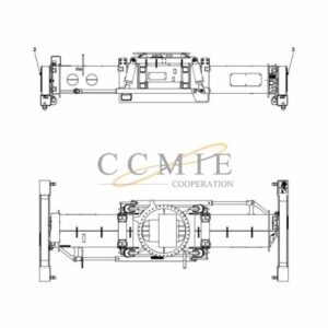 923976.2586 Kalmar reach stacker top lift spare parts