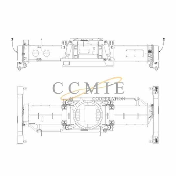 924015.0878 Kalmar reach stacker top lift spare parts