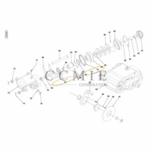 Kalmar 922473.0059 brake cylinder spare parts