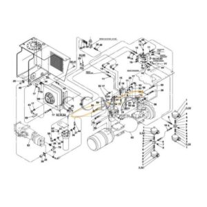 Kalmar A40396.0300 hydraulic brake system spare parts