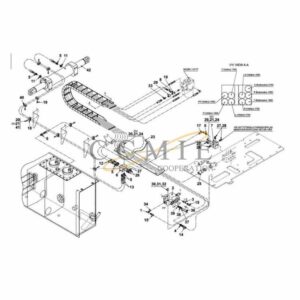 A40501.0200 Kalmar hydraulic steering spare parts