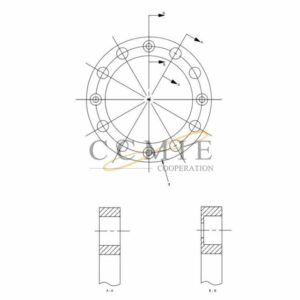 A04359.0100 Kalmar reach stacker guard ring spare parts