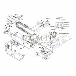 A40501.0300 Kalmar hydraulic steering spare parts