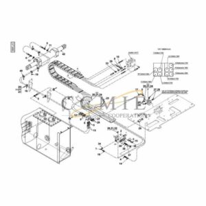 A40501.0400 Kalmar hydraulic steering spare parts