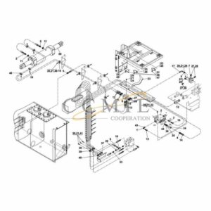 A40501.0700 Kalmar hydraulic steering spare parts