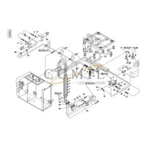 A40501.0800 Kalmar hydraulic steering spare parts