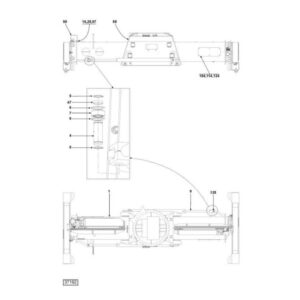 924015.0181 Kalmar reach stacker top lift spare parts