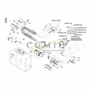 A51757.0300 Kalmar hydraulic steering spare parts