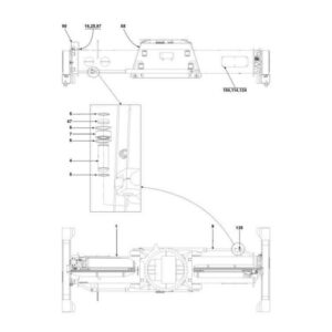 924015.0106 Kalmar reach stacker top lift spare parts