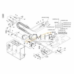 A51757.0400 Kalmar hydraulic steering spare parts