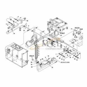 A51757.0700 Kalmar hydraulic steering spare parts