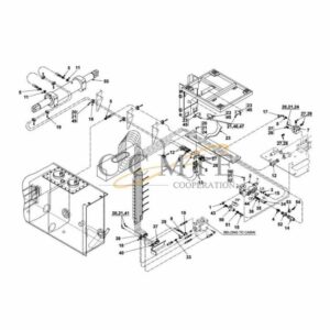 A51757.0800 Kalmar hydraulic steering spare parts