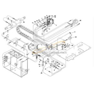 A47745.0100 Kalmar hydraulic emergency steering spare parts