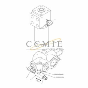 A52672.0100 Kalmar additional hydraulic steering spare parts