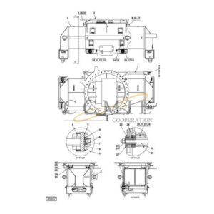 923853.0103 Kalmar reach stacker top lift spare parts