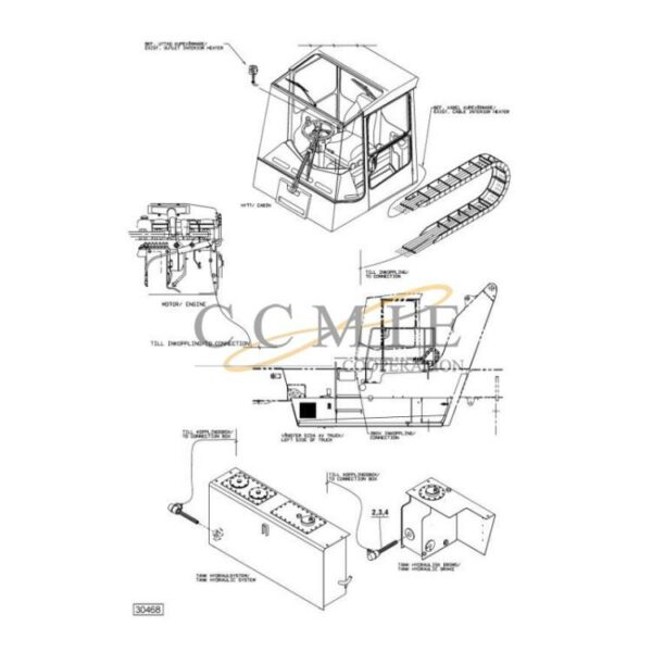 A43572.0400 Kalmar heat TWD1031VE spare parts