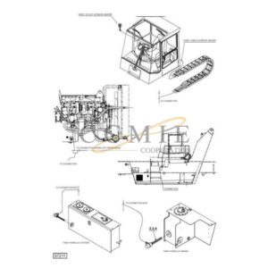 A43572.0500 Kalmar reach stacker heat QSM11 spare parts